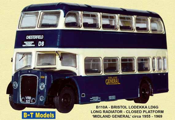 Midland General Bristol Lodekka LD6G ECW